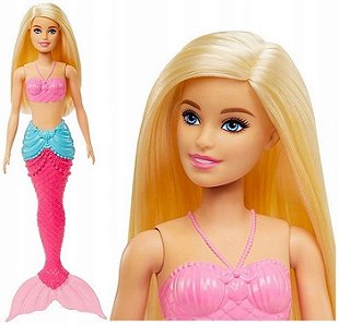 Boneca Barbie Sereia Mattel Dreamtopia - GTF89