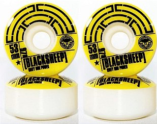 RODA MENTEX MISTA SKATE 53MM 95A ( JOGO 4 RODAS ) - Savana Skate Shop