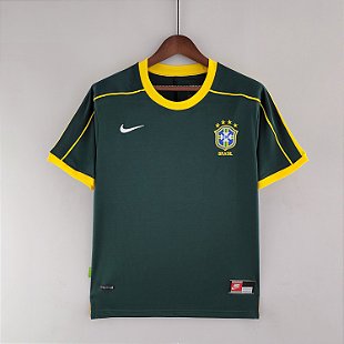 Camisa Brasil Retrô 04/06 fora