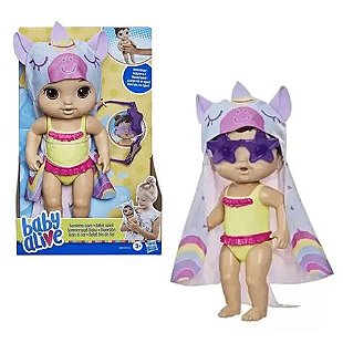 Boneca Baby Alive Bebê Festa de Presentes - Com roupa e acessórios de festa  - E8719 - Hasbro : : Brinquedos e Jogos