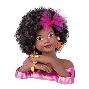 Boneca Barbie Maquiagem Styling Faces 1265 Pupee