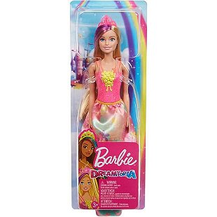 BONECA BARBIE - BARBIE DREAMTOPIA - PRINCESA COM CARRUAGEM