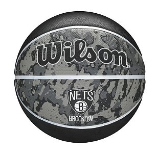 Bola de Basquete Nike Dominate 8P Preta e Branca - Tamanho 7