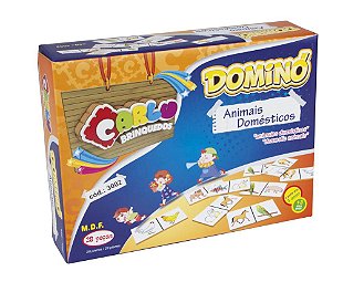 Dominó - Dinossauros - Pikoli Brinquedos Educativos