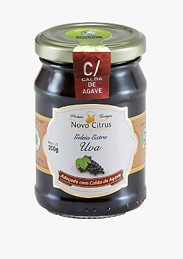 Geleia de Uva Orgânica Sem Açúcar 275g - Novo Citrus