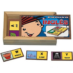 Jogo de Memória Inglês (6 anos ou +) - TOYS AQUI BRINQUEDOS EDUCATIVOS