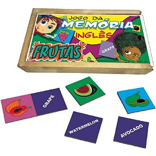 JOGO DA MEMORIA FRUTAS