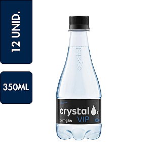 Água Mineral sem Gás CRYSTAL Garrafa 500ml - com 12 Unidades