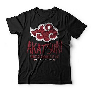 Camiseta Akatsuki Nuvens, M - 18819 - Faz a Boa!