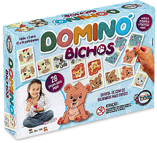 Jogo da Memória dos Bichos Alfabeto de A à Z - Toia Brinquedos