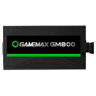 FONTE ATX GAMEMAX GM500 500W REAIS 80PLUS BRONZE