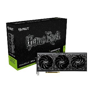 Placa de vídeo PALIT GamingPro RTX 4080 - 16GB, GDDR6X,  - Tertz - Tertz