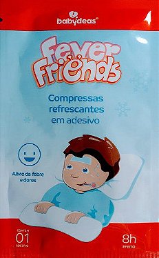 Termo Friends Monitor de Temperatura em Adesivo Babydeas com 4