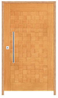 Porta Maciça Milão Prime em Cedro Arana Completa Caixa 14