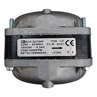 Micro Motor N5-13/527br 1/40 32w bivolt c/ suporte / helice plast