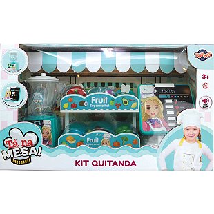 Kit Comidinha Infantil - Tá na Mesa - Churrasco - Toyng