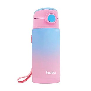 Copo Térmico Com Canudo Keep It Cool 350ml (Azul) - Multikids Baby