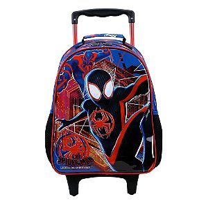 Mochila De Costas Homem Aranha Xeryus 11682 Azul R2 Tam 16