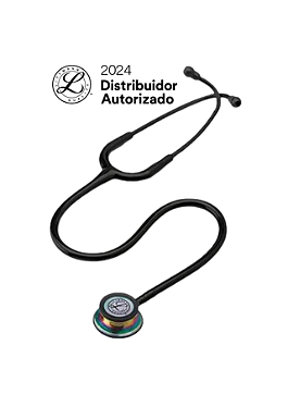 Estetoscópio 3M™ Littmann® Classic III™ 5861 Preto com Champanhe e