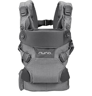 Nuna Canguru Cudl Clik Caviar Preto - JH Baby Store | Loja Oficial