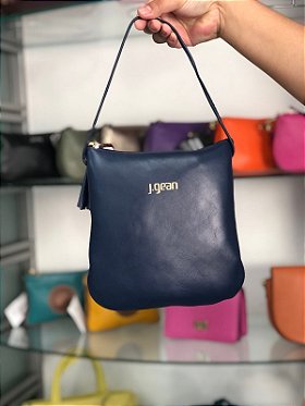 BOLSA FEMININA EM COURO VIOLETA