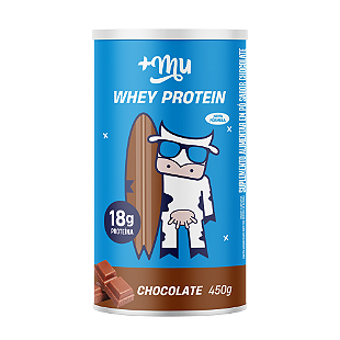 Pasta de Amendoim com Whey +Mu Chocolate 450g