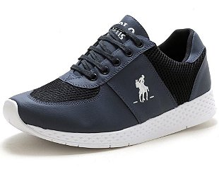 sapatenis tênis casual couro jogger jogging masculino dhl