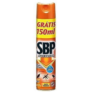 Inseticida Aerosol SBP 300ml Grátis 150ml