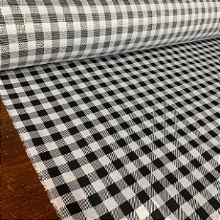 Tecido Soft Estampado Xadrez Preto e Branco - 50cm x 1,60mt - Loja Lider  Tecidos