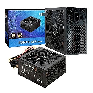 Fonte Alimentaço ATX Gamemax GP650