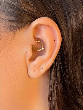 Piercing de nariz argola 8 mm - Das Pratas 925