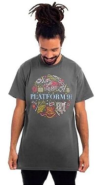 Camiseta Unissex Harry Potter Corvinal - Preto