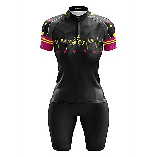 Conjunto ciclismo hotsell feminino mercado livre