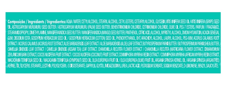Composição Mascara Hidratante Trivitt Cachos Itallian 500g