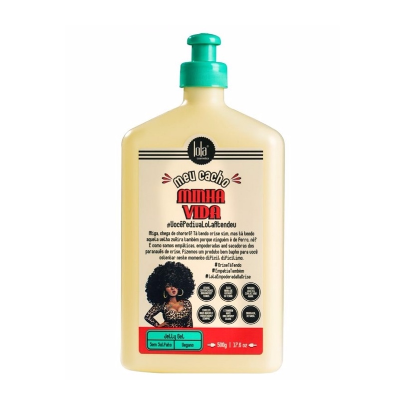 Gelatina Jelly Gel Finalizador Meu Cacho Minha Vida