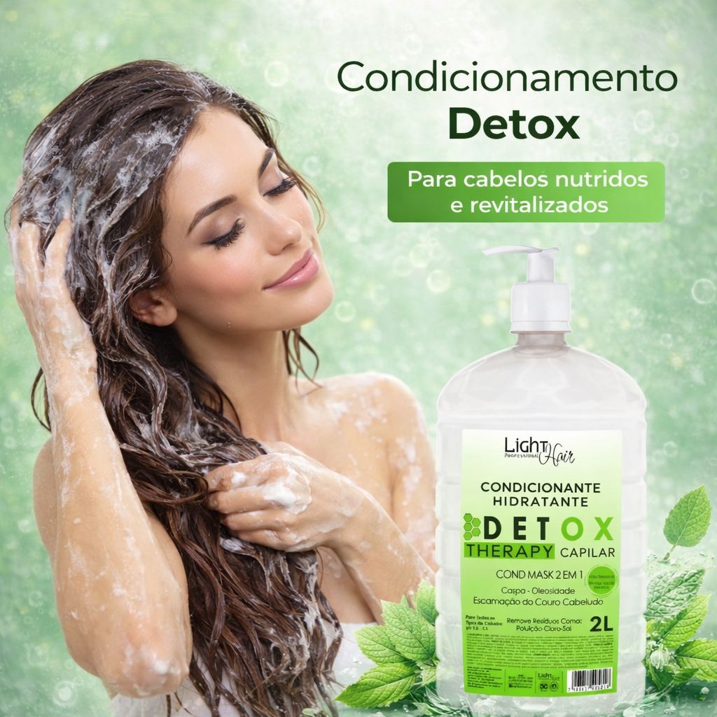 Condicionador Detox Terapy Capilar Higienizador Lavatório - 2L