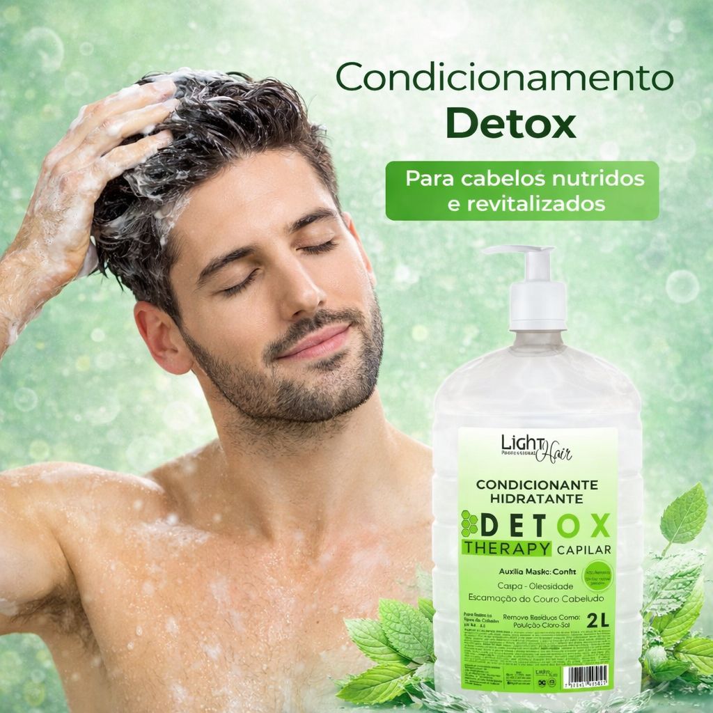 Condicionador Detox Terapy Capilar Higienizador Lavatório - 2L