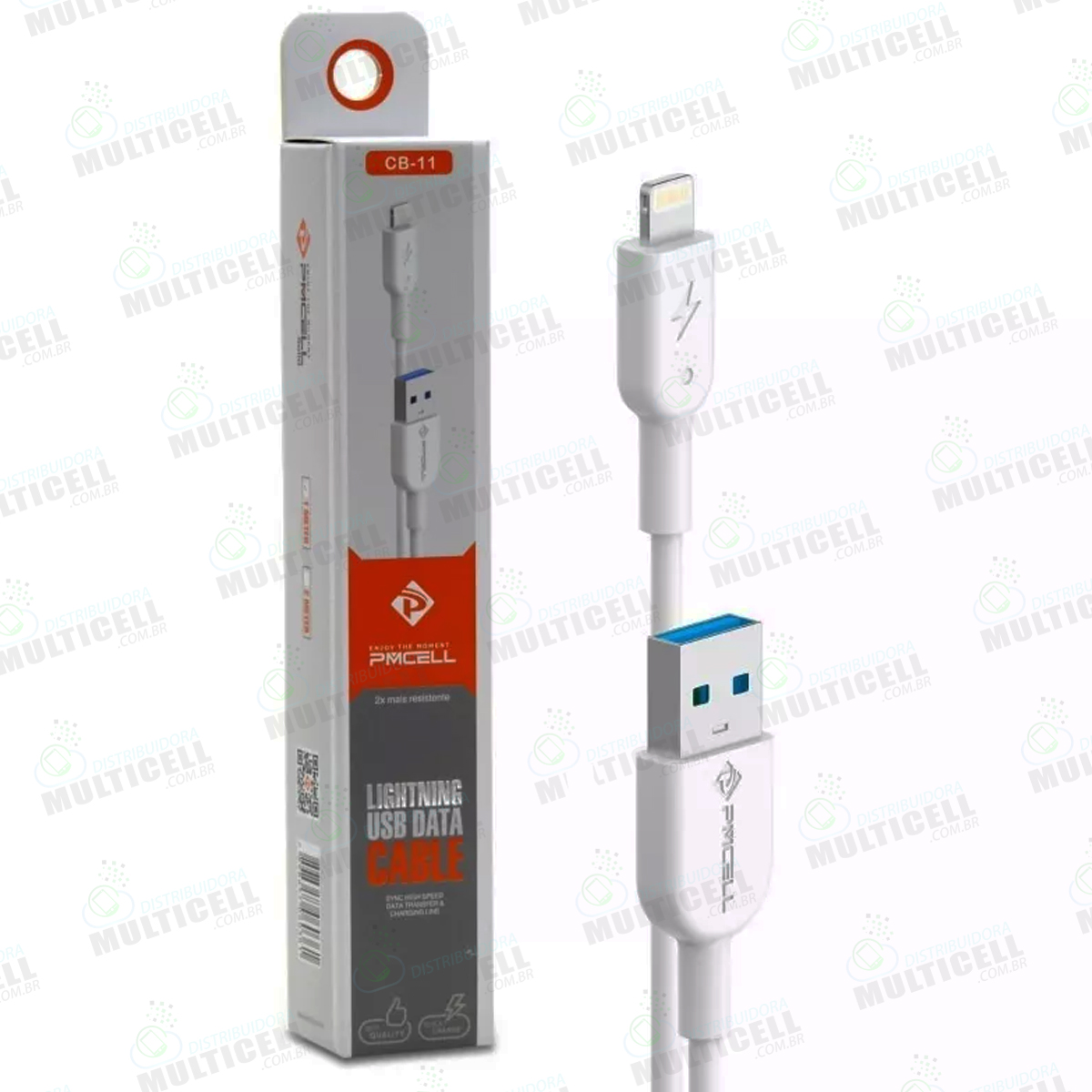 CABO USB LIGHTNING IPHONE PMCELL CB11 Distribuidora