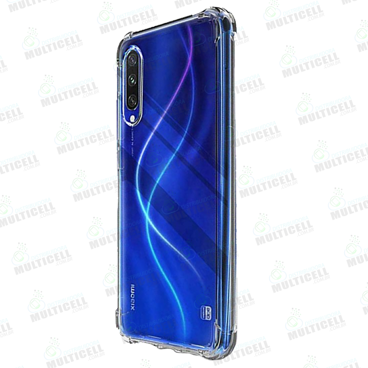 CAPA CASE SILICONE TPU TRANSPARENTE ANTI-SHOCK ANTI-IMPACTO XIAOMI REDMI  MIA3 MI A3 MI-A3 - Distribuidora Multicell a mais completa em  peças,componentes e acessórios para celular e tablet