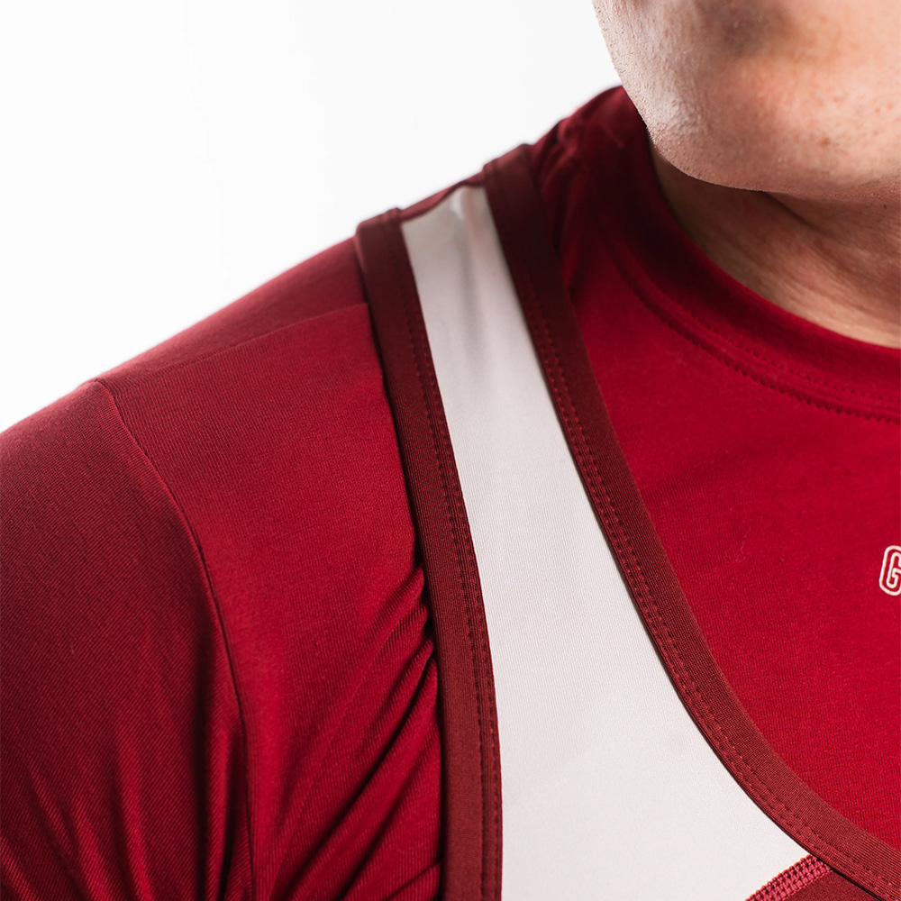 Singlet Powerlifting A7 - Ivory Rose - NIVEL BOX Equipamentos Fitness