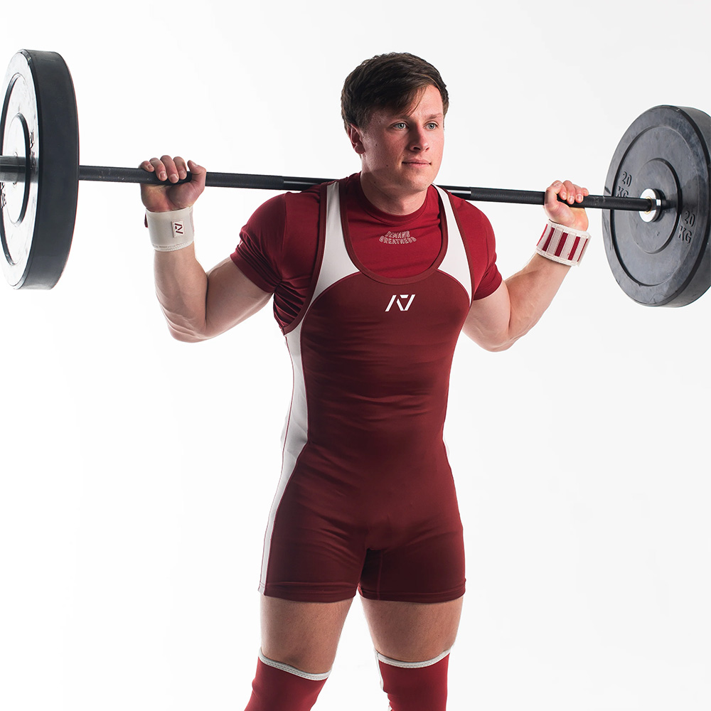 Singlet Powerlifting A7 - Ivory Rose - NIVEL BOX Equipamentos Fitness