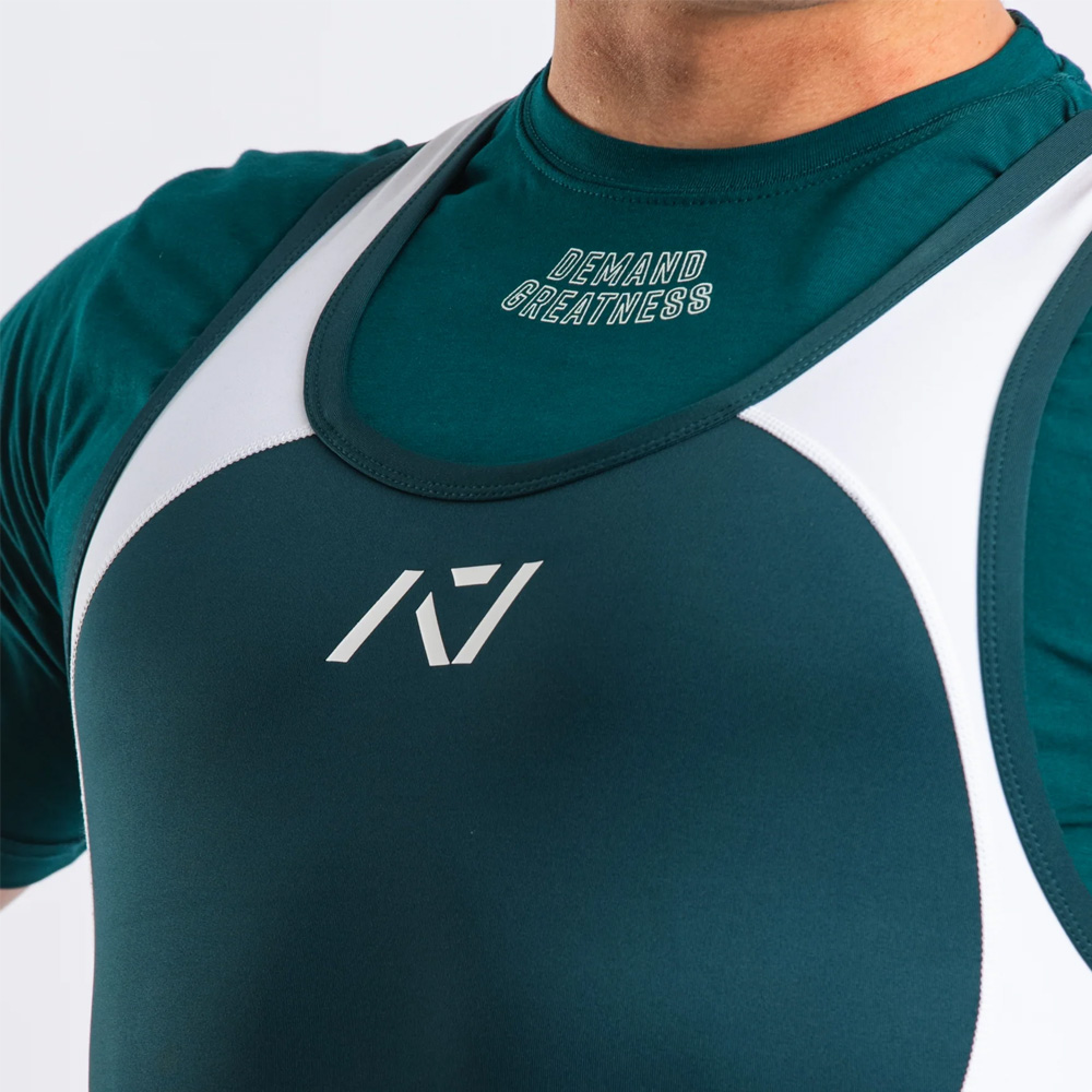 Singlet Powerlifting A7 - Emerald Forás - NIVEL BOX Equipamentos