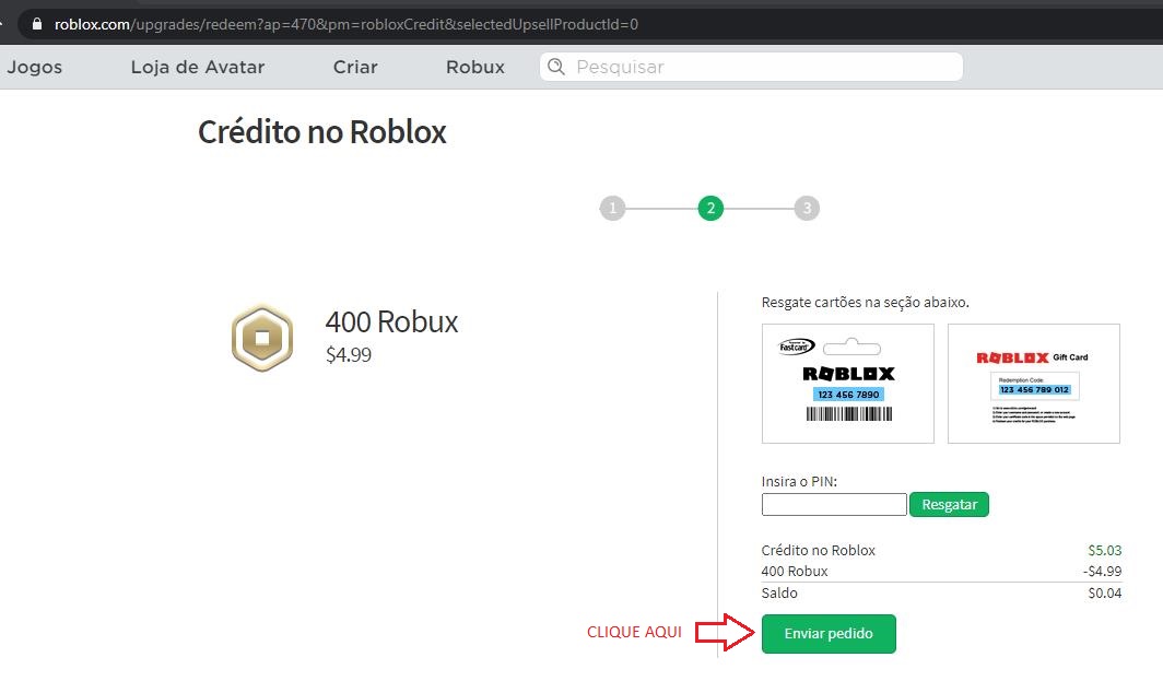 Como Resgatar O Cartao De Robux No Roblox Cartoes Psn Xbox Nintendo Google Itunes Eprepag Levelup E Mais - qual o codigo do redeem roblox card pra ganhar robux