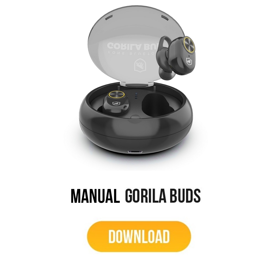 manual para gorila buds