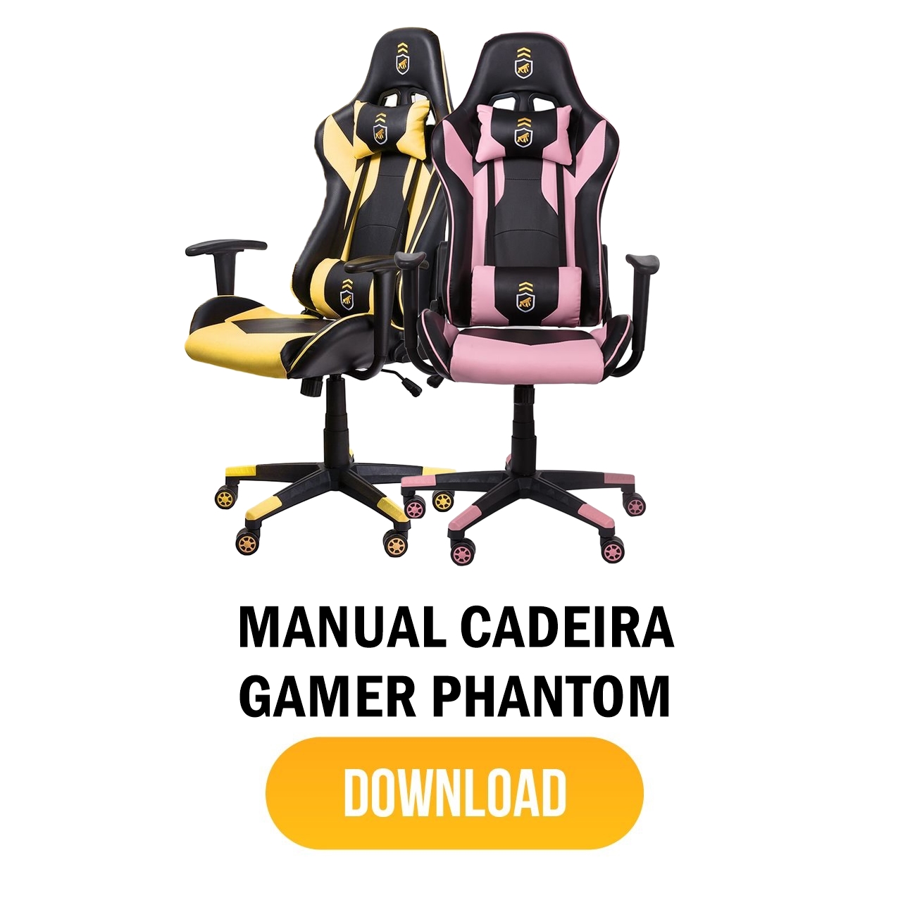 manual cadeira gamer phantom