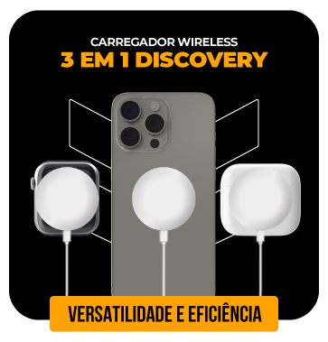 Carregador Discovery 3x1