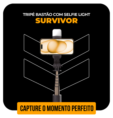 Tripé Bastão Survivor