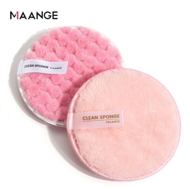 maange Cloud Reusable Makeup Remover Pad 2 x DISCO DE LIMPEZA FACIAL -  reutilizáveis - Try it