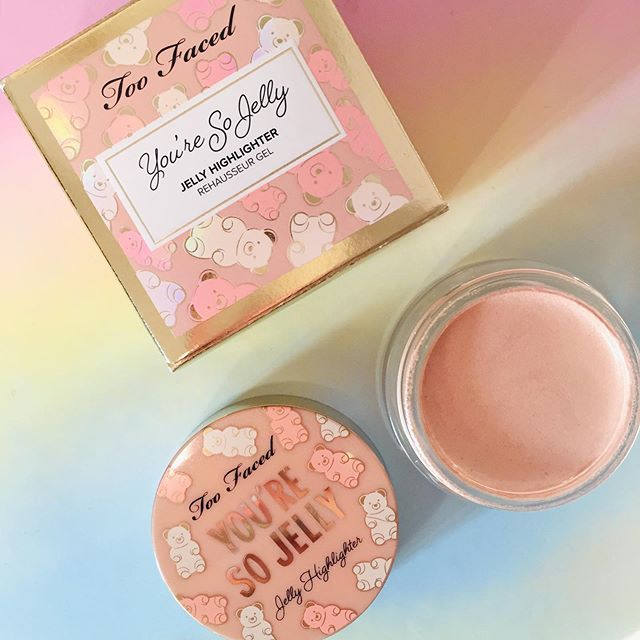 too faced BOURBON BRONZE jelly highlighter - Try it