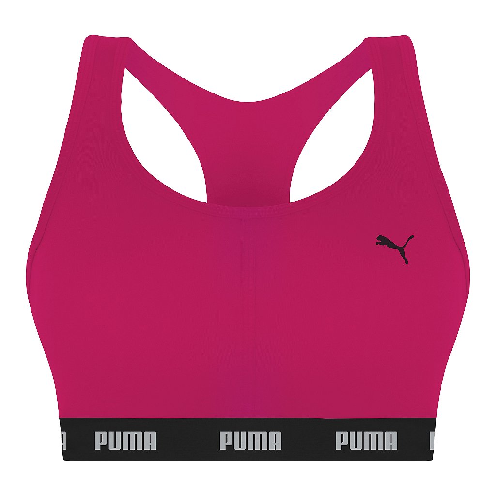 Top Puma Bra Preto - Cross Sports